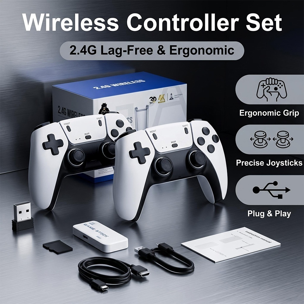 Retro Gaming Tv - Two-Player Competitive Game Console TV 4K