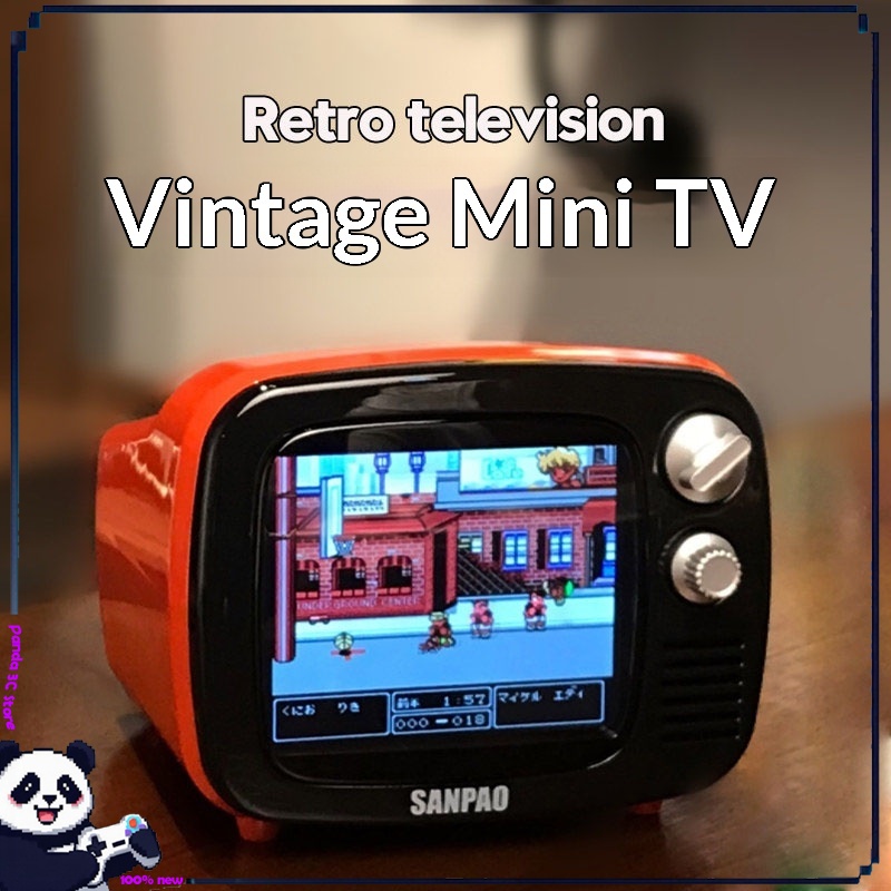 Retro Gaming Tv - Retro Gaming Mini Tv Table Paired