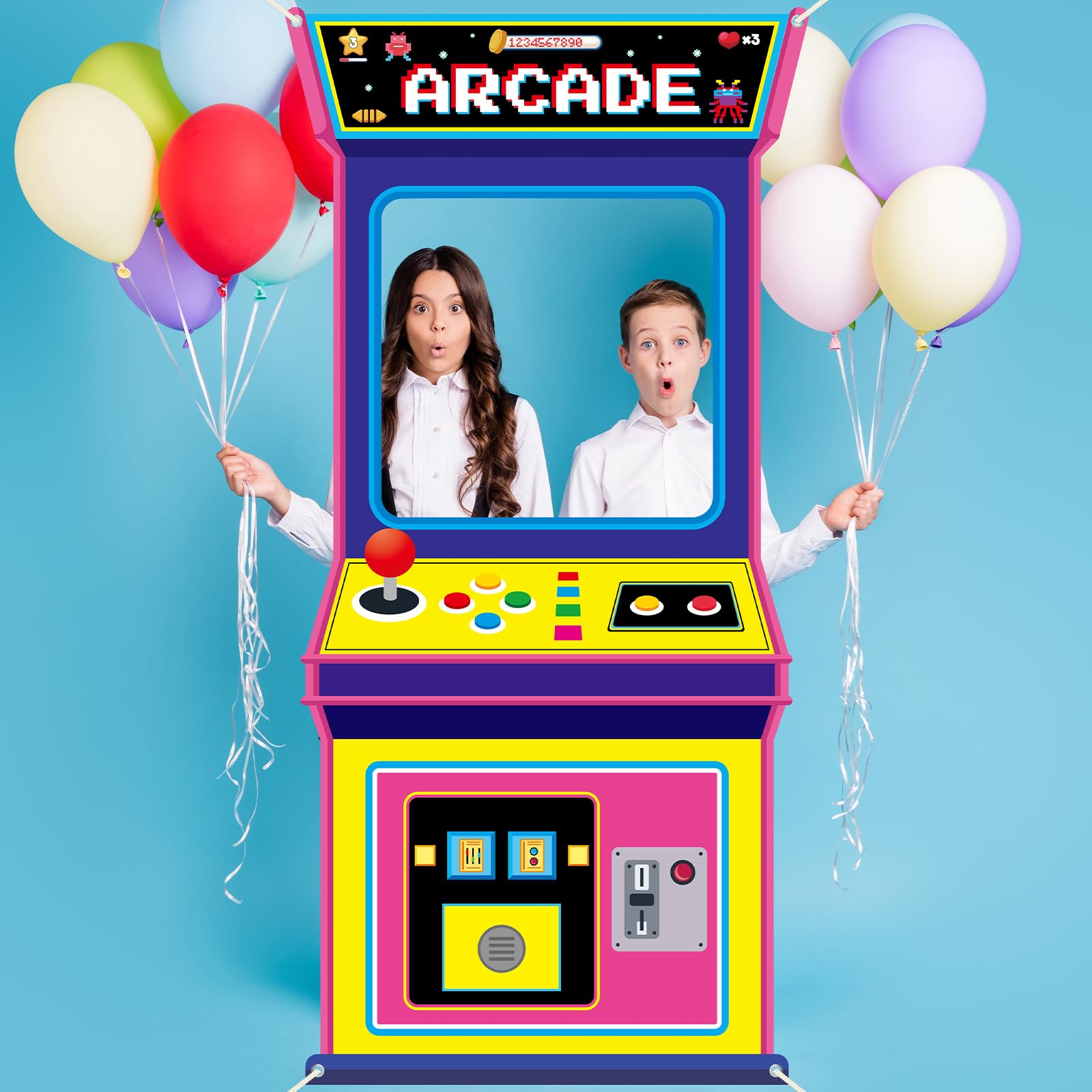 Retro Video Gaming Fabric Arca - Retro Gaming Decor ulasan dan harga