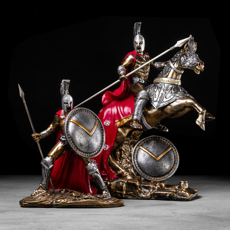 Exquisite Vintage Roman Warrio - Retro Gaming Decor ulasan dan harga