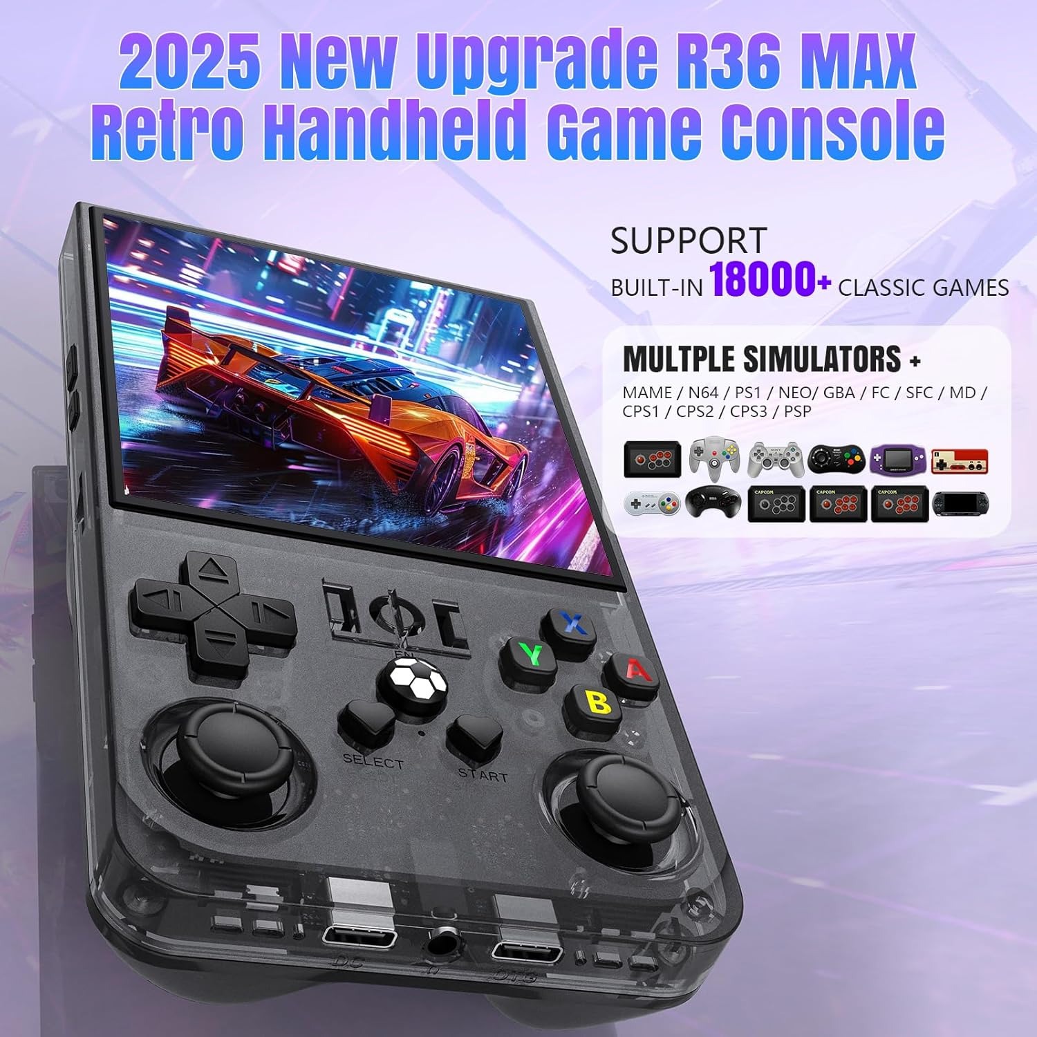 FLLBW R36 Max R36PRO Retro Gam - Retro Gaming Tv ulasan dan harga