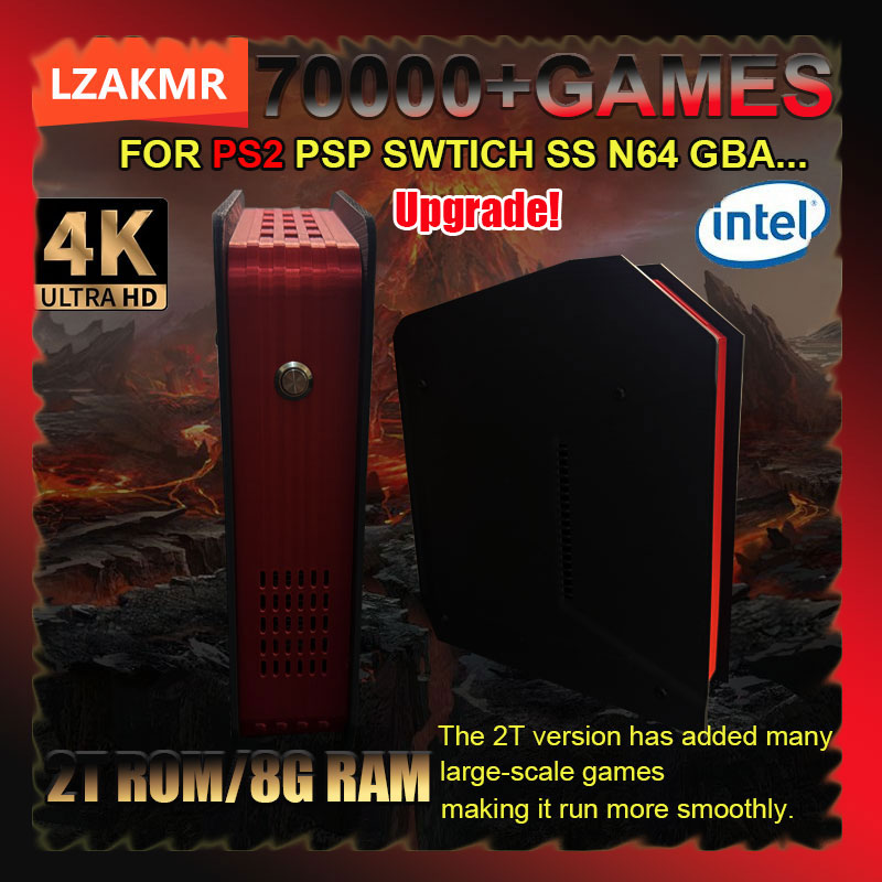 Retro X4 Gaming Console 8G RAM - Retro Gaming On Windows ulasan dan harga