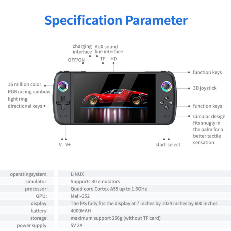 New M27 Large Screen Handheld  - Retro Gaming Tv ulasan dan harga