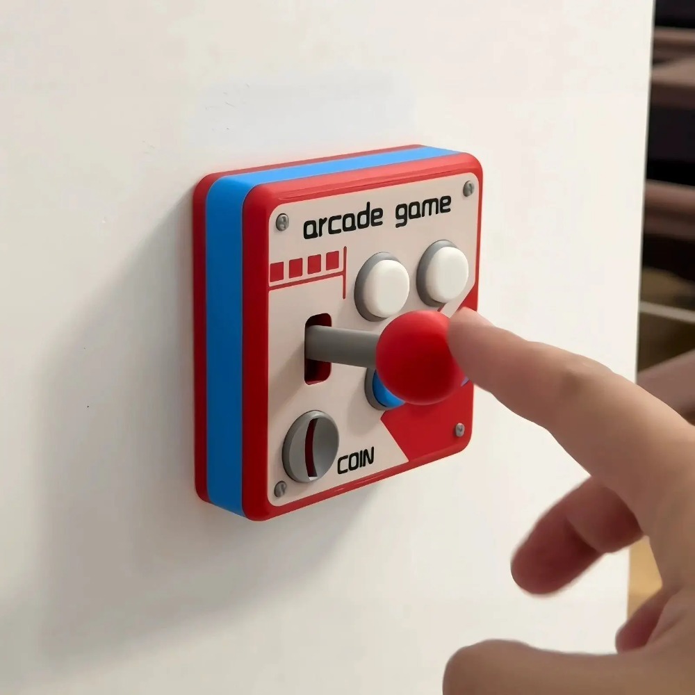 Retro Arcade Joystick Switch P - Retro Gaming Decor ulasan dan harga