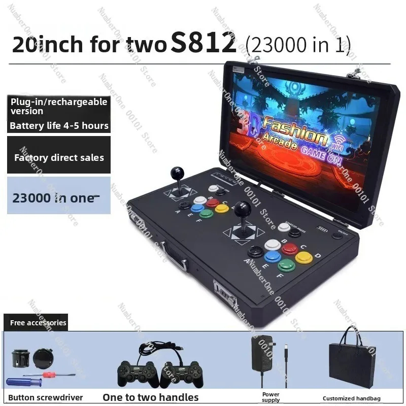 Retro Arcade Game Console Dual - Retro Gaming Tv ulasan dan harga