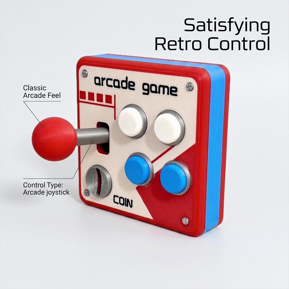 3D Printed Retro Arcade Switch - Retro Gaming Decor ulasan dan harga