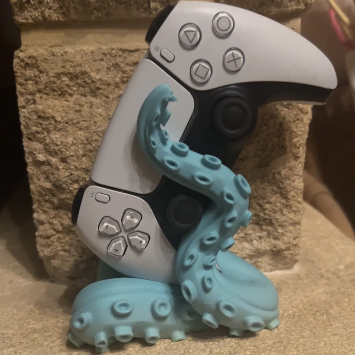 3D Printed Octopus Game Contro - Retro Gaming Decor ulasan dan harga