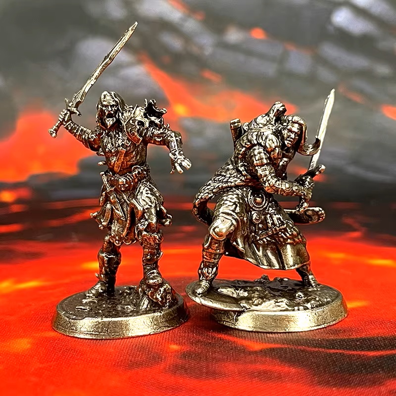 New Fantasy Metal Miniature De - Retro Gaming Tv ulasan dan harga