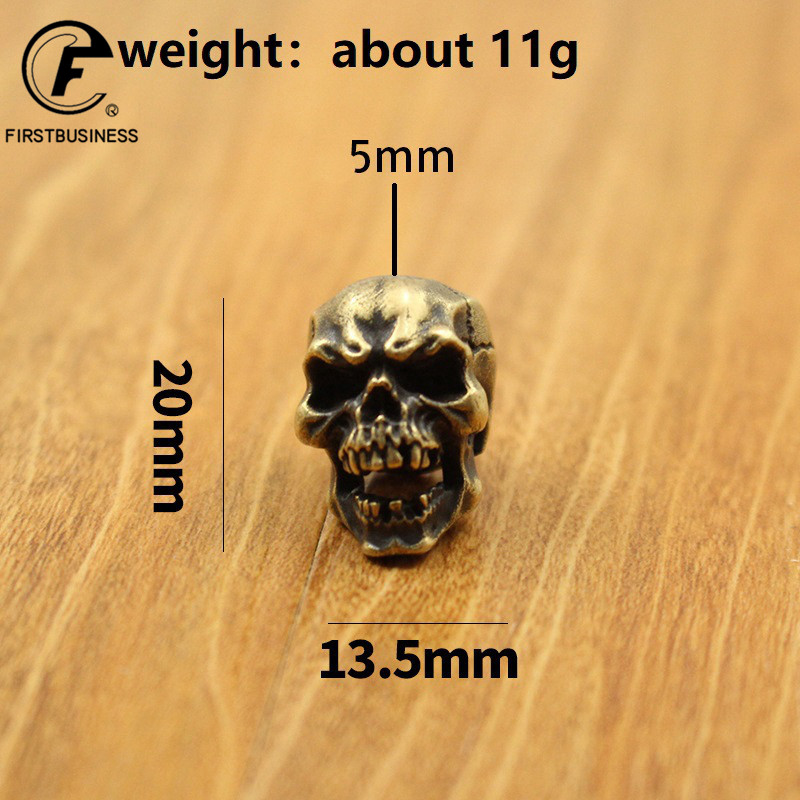 Brass Skull Statue Fashionable - Retro Gaming Decor ulasan dan harga