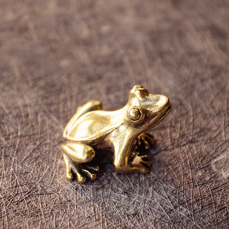 Retro Copper Small Cute Frog F - Retro Gaming Decor ulasan dan harga