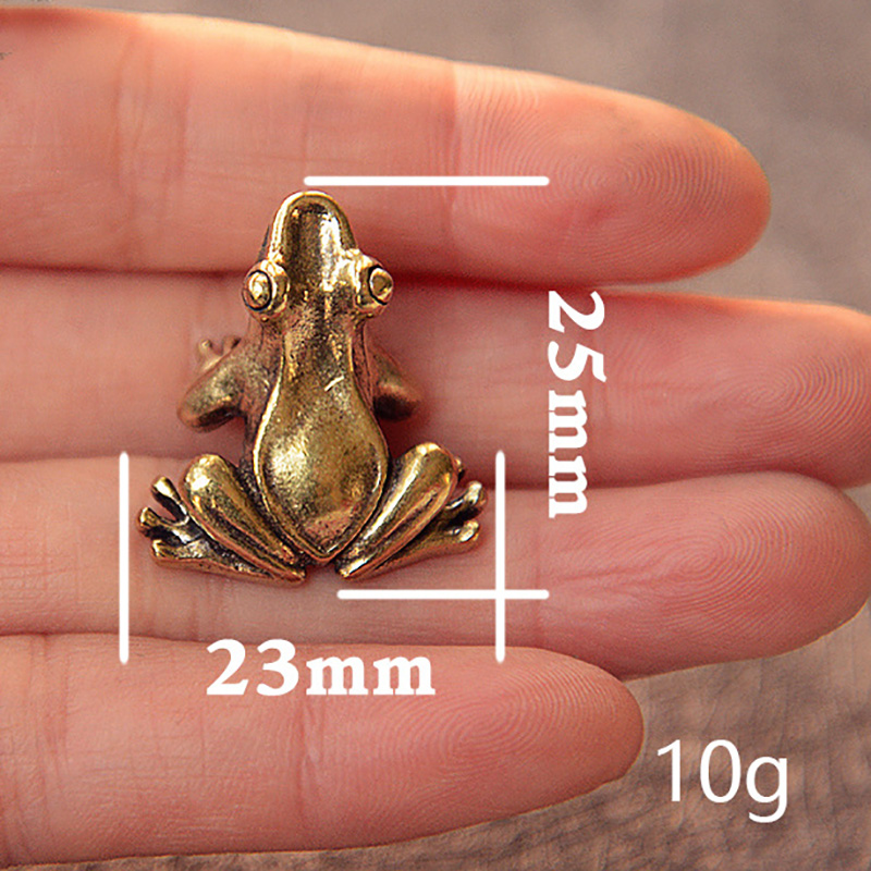 Retro Copper Small Cute Frog F - Retro Gaming Decor ulasan dan harga
