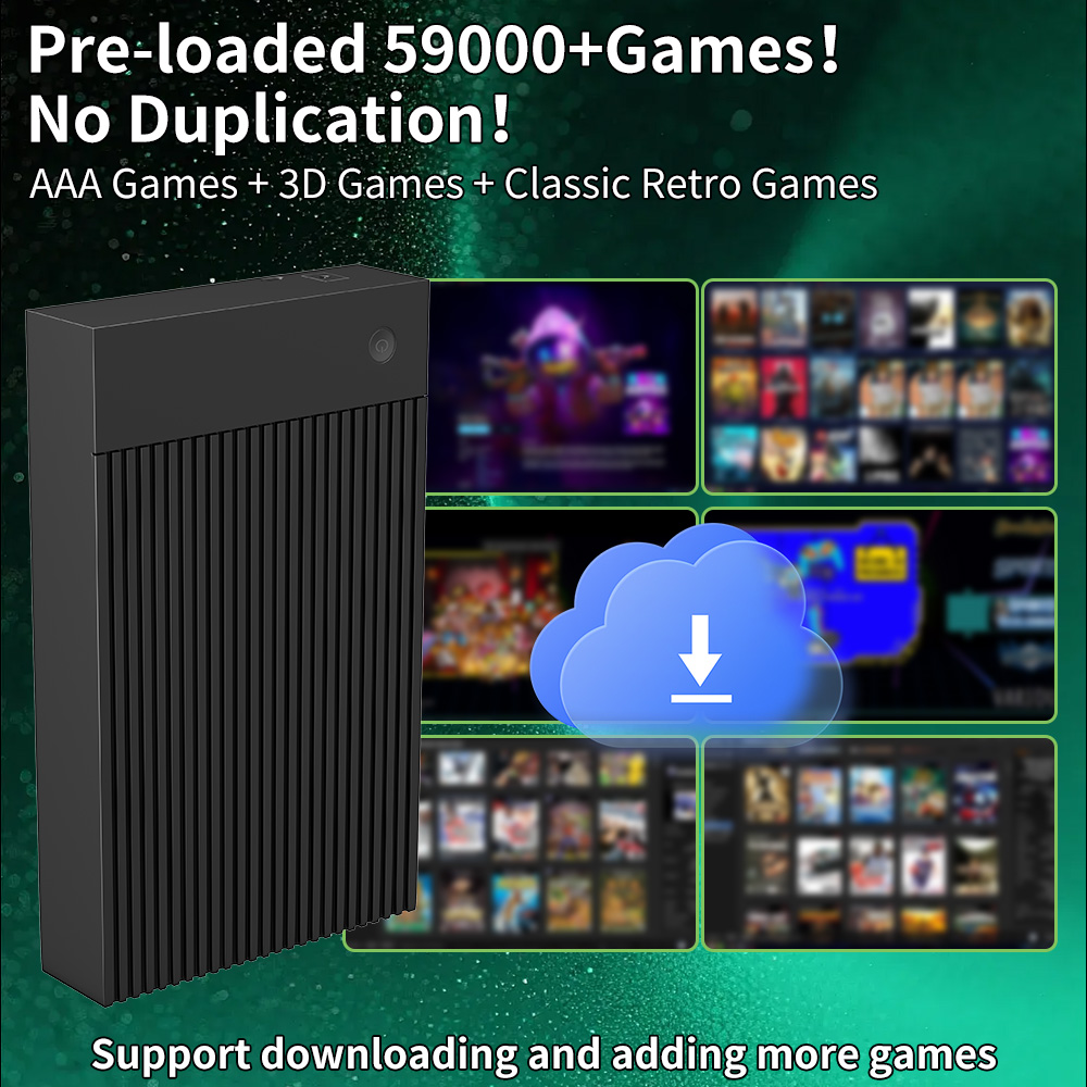 Hyper Base MIX 4T Retro HDD 59 - Retro Gaming Tv ulasan dan harga